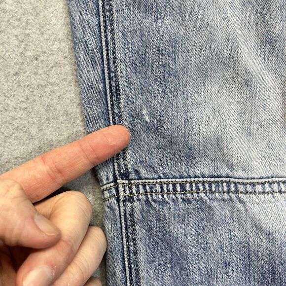 American Eagle Cargo Jogger Jeans Women’s 0 Regular Light Wash Denim 2765 - Picture 13 of 13